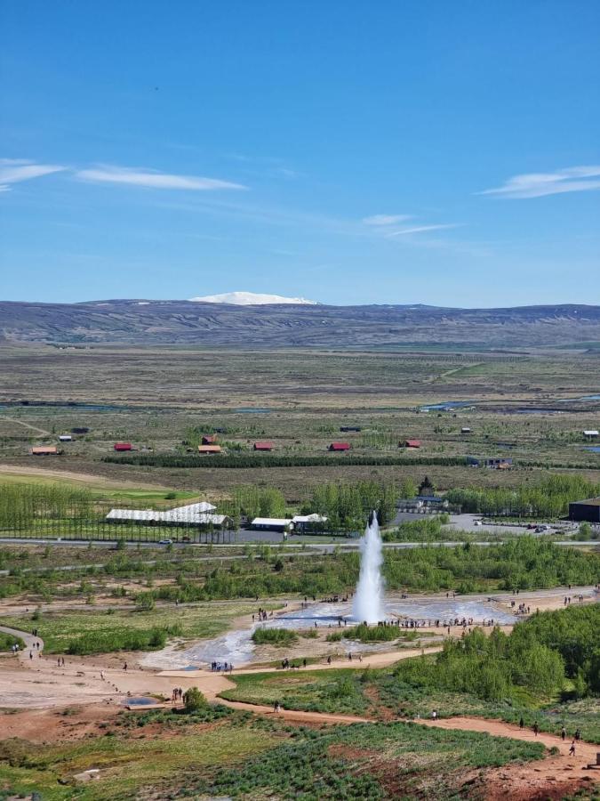 Golden Circle Cabin, Hot Tub Geysir Exterior foto