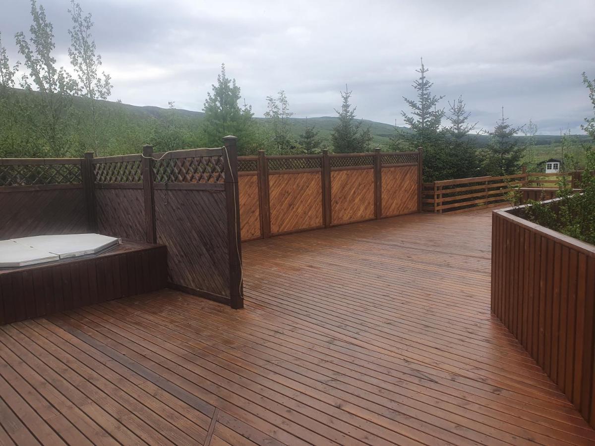 Golden Circle Cabin, Hot Tub Geysir Exterior foto